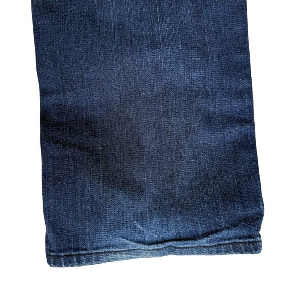 Calvin Klein Mens Slim Straight Leg Jeans 40x32 Dark Blue Denim Classic Basic - Picture 12 of 14